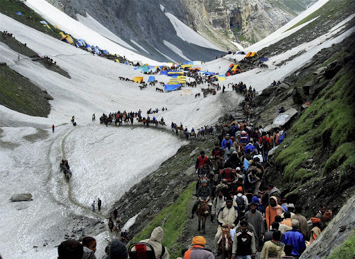 Amaranth Yatra by Helicopter via Pahalgam: STY-2502